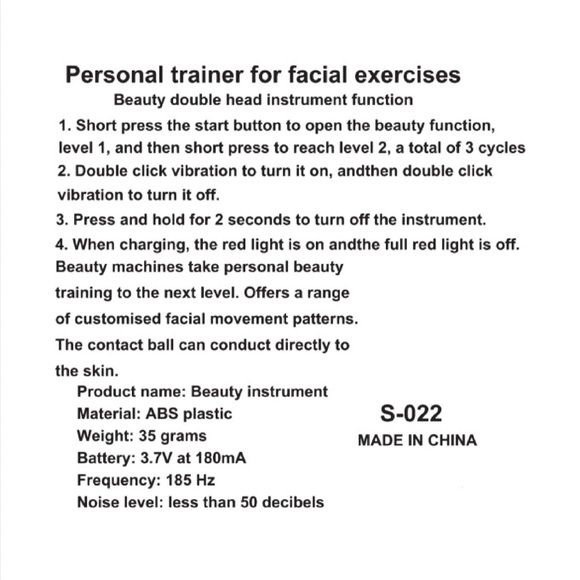 Mini Facial Beauty Portable Massager - Picture 4 of 4